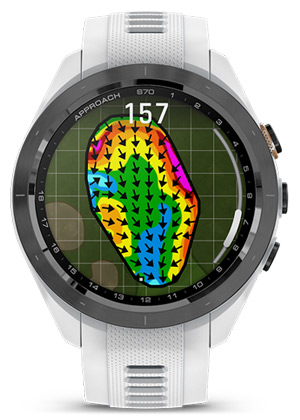 GARMIN(ガーミン) 2023新作 明るさと美しさでシリーズ最高の見やすさを実現、ゴルフGPSウォッチ最上位モデル。ガーミン「Approach S70」
