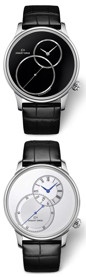 JAQUET DROZ(ジャケ・ドロー) プレバーゼル情報:グラン・セコンド オフセンター、ブラックのエッセンス
