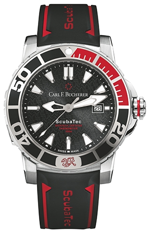 CARL F. BUCHERER(カール Ｆ. ブヘラ) サッカースイス代表チームのオフィシャルタイムキーパーとしてカール F. ブヘラがチームの新しいメンバーに