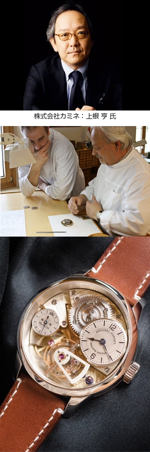 GREUBEL FORSEY(グルーベル・フォルセイ) Naissance d'une Montreプロジェクトの国内正式パートナーにカミネが認可。記念イベント開催