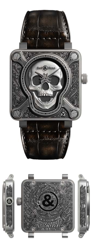BELL & ROSS(ベル&ロス) 不動の人気アイコン“スカル”に新モデル「BR 01 BURNING SKULL」登場