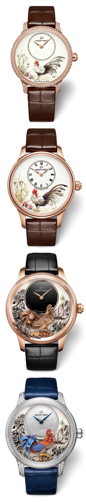 JAQUET DROZ(ジャケ・ドロー) 丁酉(ひのととり)を称える干支モデルが登場