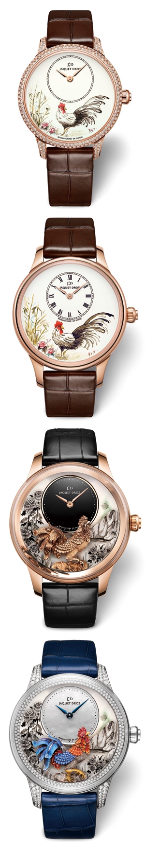 JAQUET DROZ(ジャケ・ドロー) 丁酉（ひのととり）を称える干支モデルが登場