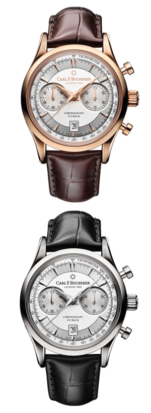 CARL F. BUCHERER(カール Ｆ. ブヘラ) マネロ フライバック　瞬時にリセットされる針