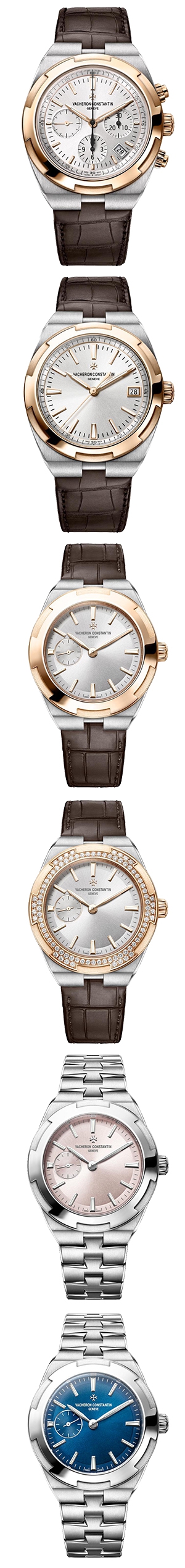 VACHERON CONSTANTIN(ヴァシュロン・コンスタンタン) オーヴァーシーズからエレガンスとスポーティな魅力あふれる6つの新しいモデルが登場