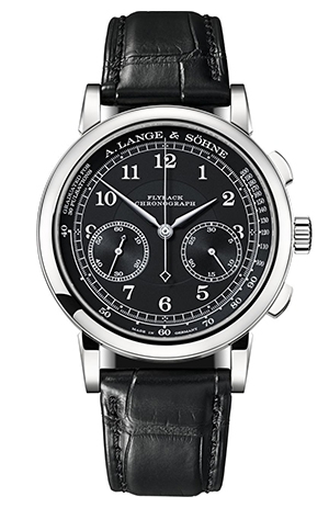 A. LANGE & SÖHNE(A.ランゲ&ゾーネ) 白と黒の鮮烈なカラーコンビネーション 「1815 クロノグラフ」
