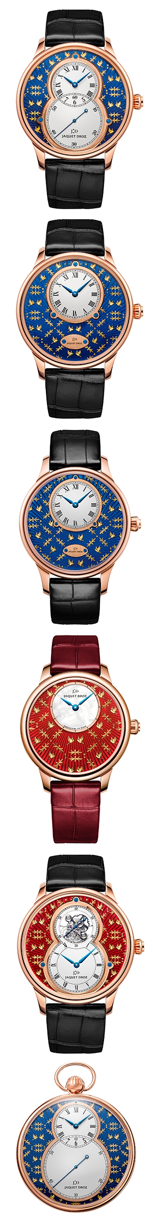 JAQUET DROZ(ジャケ・ドロー) パイヨンエナメル装飾の芸術性にオマージュを捧げ、新なモチーフを採用した新作が登場