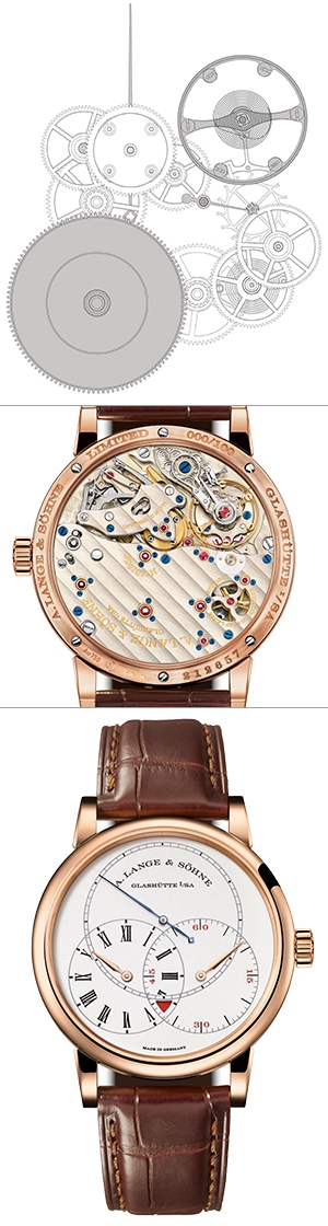 A. LANGE & SÖHNE(A.ランゲ&ゾーネ) 秒が主役のレギュレーターウォッチに世界限定100本のピンクゴールドモデル登場