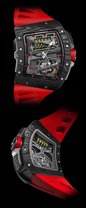 RICHARD MILLE(リシャール・ミル) かつてないオドメーターを搭載した新作 「RM 70-01 トゥールビヨン アラン・プロスト」