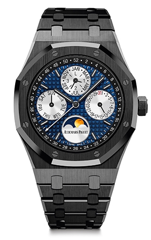 AUDEMARS PIGUET(オーデマ ピゲ) ロイヤル オーク・パーペチュアルカレンダー ブラックセラミックモデルがONLY WATCH 2017にて800,000スイスフランで落札