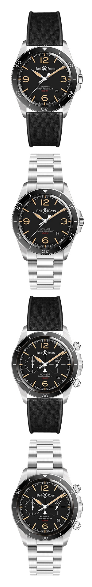 BELL & ROSS(ベル&ロス) プレ バーゼル 2018新作「BR V2-92 STEEL HERITAGE」&「BR V2-94 STEEL HERITAGE」