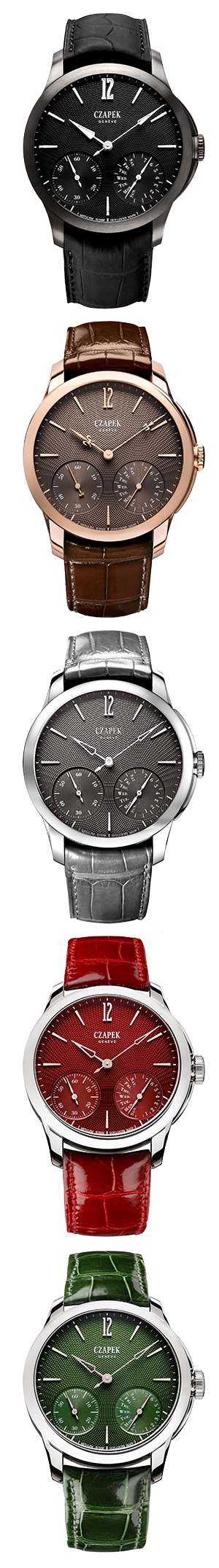 CZAPEK(チャペック) プレ バーゼル 2018 独自のハンドメイド・ギョーシェ・ダイアルに大胆なニューカラーが登場