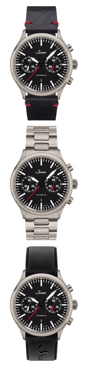 SINN(ジン) BASELWORLD 2018新作 60分積算計を搭載したバイコンパックス・クロノグラフ