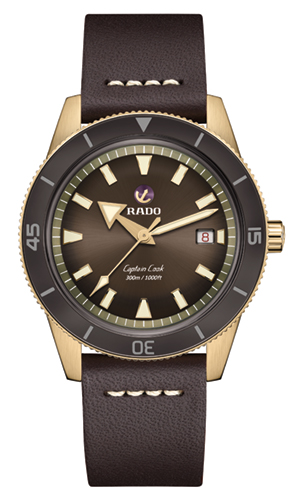 RADO(ラドー) 2020新作 ブロンズで身を纏い現代に蘇った往年の名器。ラドー「キャプテン クック オートマティック ブロンズ」