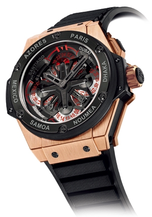 HUBLOT(ウブロ) GENEVA FAIR 2012最新作 キング・パワーウニコ GMT