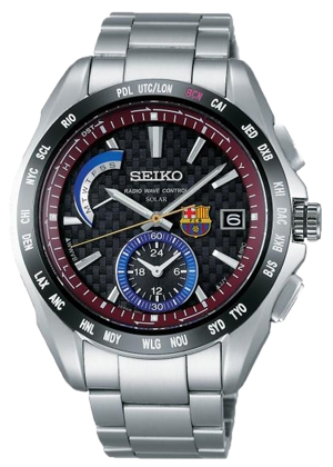 SEIKO(セイコー) エンブレムが際立つ精悍なスタイルの ＦＣバルセロナ公式ウオッチを数量限定でリリース