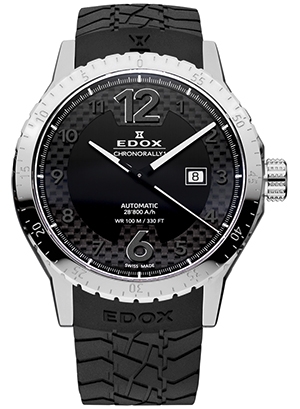 EDOX(エドックス) タフなラリー仕様の時計 ダカールラリーとのパートナーシップから誕生したクラシックモデル“クロノラリー1 オートマチック”