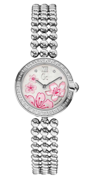 Gc WATCHES(ジーシー ウォッチ) さくらの花をあしらった日本限定のチャリティウォッチ Sakura Charm / Sakura Charm Diamond