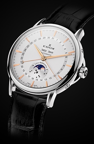 エドックス(EDOX) 卓越した時計製造130年の時を祝う レ・ベモン 130 