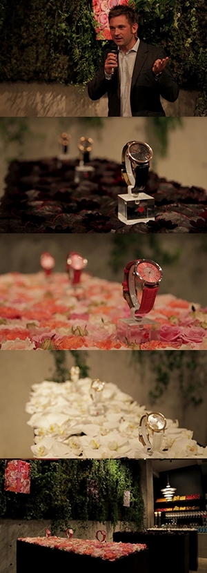 Libenham 美しい花々に囲まれて、フラワーアーティスト ニコライ・バーグマン氏とのコラボレーションウォッチを発表