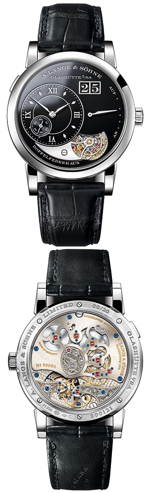 A. LANGE & SÖHNE(A.ランゲ&ゾーネ) 復興を象徴するランゲ1の20周年記念、限定製作モデル 「ランゲ 1・トゥールビヨン “ハンドヴェルクスクンスト”」