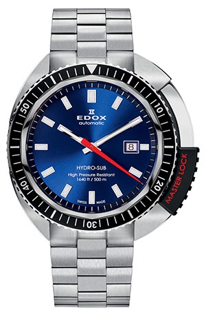 EDOX(エドックス) 北極でのアイスダイビングを支えるエドックスの復刻モデル「ハイドロサブ オートマチック」