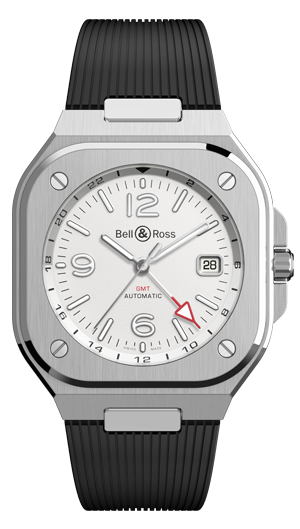 BELL & ROSS(ベル＆ロス) 2022新作 気品ある旅人に向けた時計。ベル＆ロス「BR 05 GMT ホワイト」
