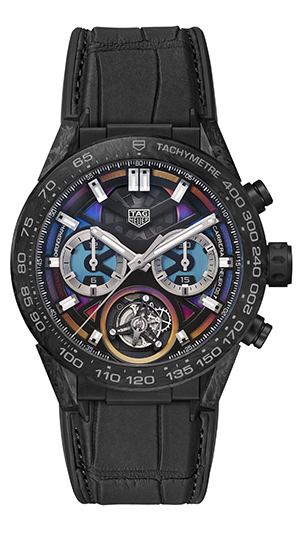 TAG Heuer(タグ・ホイヤー) 2022新作 ラグジュアリー ウォッチメイキングと大胆な創造性の融合。「タグ・ホイヤー カレラ キャリバー ホイヤー02T トゥールビヨン クロノグラフ ポリクローム」誕生！