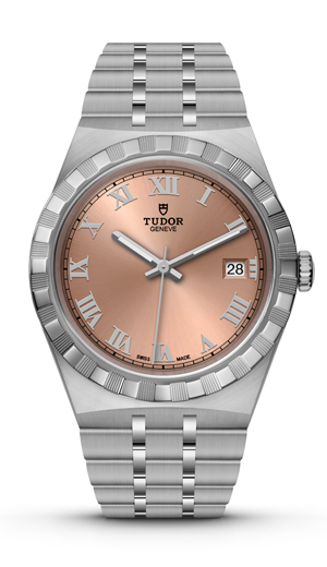 TUDOR(チューダー) 2023新作 2つの魅惑的なダイアルのバリエーションとしてチョコレートブラウンとサーモンピンクが加わった「チューダー ロイヤル」