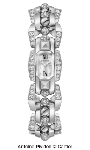 Cartier(カルティエ) 2023新作 細やかさと力強さを兼ね備えるジュエリーウォッチ。カルティエ「クラッシュ [アン] リミテッド」