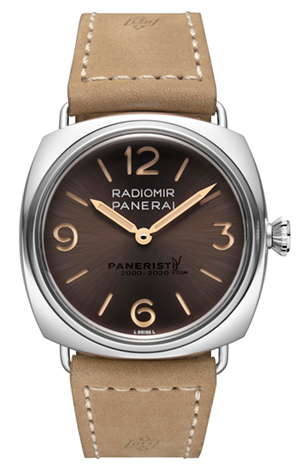 PANERAI(パネライ) 2020新作 権威あるウェブコミュニティPaneristi.comの設立20周年を祝して、パネライ「ラジオミール ヴェンティ - 45mm」が登場