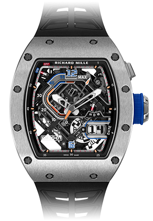 RICHARD MILLE(リシャール・ミル) 2023新作 コントロールされたエネルギー。リシャール・ミル「RM 30-01 オートマティック デクラッチャブル・ローター」