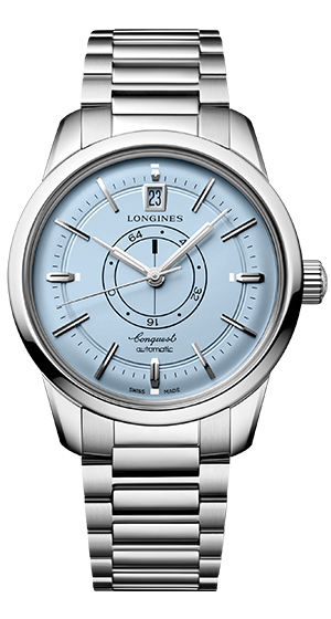 LONGINES(ロンジン) 2026新作 ヘリテージを宿したドレスウォッチの真髄。ロンジン「コンクエスト ヘリテージ セントラル パワーリザーブ」が静謐なライトブルーを纏って登場