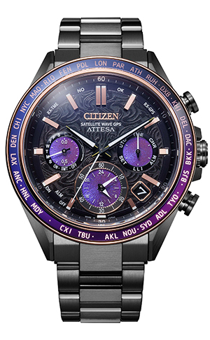 CITIZEN(シチズン) 2026新作 「シチズン アテッサ」より、太陽と地球が織りなす希少な光景、「グリーンフラッシュ」と「パープルオーロラ」をテーマにしたエコ・ドライブ50周年限定モデルが登場