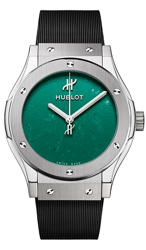 HUBLOT(ウブロ) 2026新作 天然石が生み出す、唯一無二の表情。ウブロ「クラシック・フュージョン ホークスアイ チタニウム」「クラシック・フュージョン グリーンアベンチュリン チタニウム」