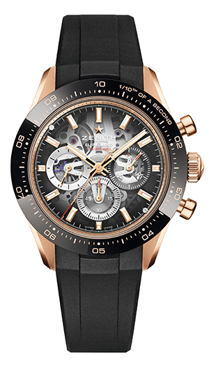 ZENITH(ゼニス) 2026新作 ゼニス「クロノマスター スポーツ スケルトン」