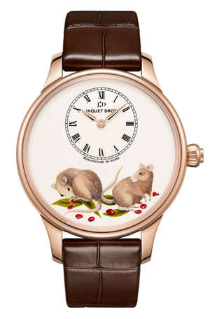 JAQUET DROZ(ジャケ・ドロー) 2020新作　ジャケ・ドローが4つの限定モデルで新しい干支の幕開けを祝福