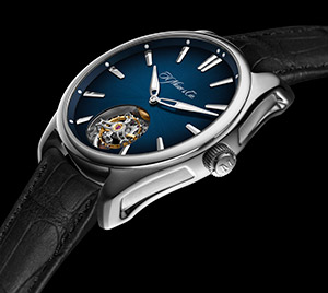 H.Moser & Cie.(H.モーザー) プレSIHH 2019新作 機能性とデザインが融合したステンレススチール トゥールビヨン「パイオニア トゥールビヨン」