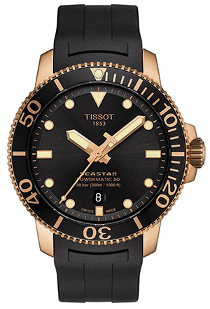 TISSOT(ティソ) 2020新作 人気の「ティソ シースター 1000 オートマティック」にミラネーゼブレスレットタイプを含む新色3モデルが登場