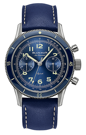 BLANCPAIN(ブランパン) 2021新作 洗練された雰囲気が新しいエアコマンドの格式ある個性を表した、ブランパン「エアコマンド フライバック クロノグラフ」