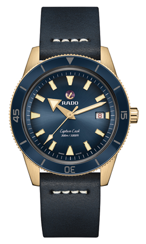 RADO(ラドー) 2020新作 ブロンズで身を纏い現代に蘇った往年の名器。ラドー「キャプテン クック オートマティック ブロンズ」