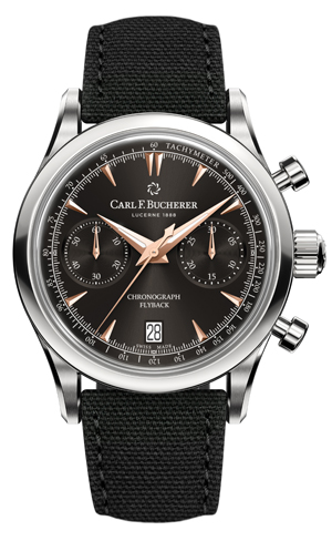 CARL F. BUCHERER(カール Ｆ. ブヘラ) 2022新作 カール F. ブヘラから色彩豊かで魅力的な「マネロ フライバック 40mm」が5つのバリエーションで登場