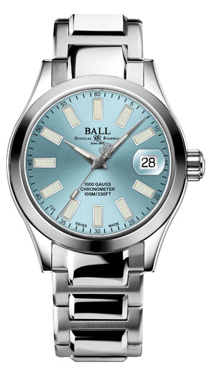 BALL WATCH(ボール ウォッチ) 2023新作 「904Lステンレス」、「耐磁性80,000A/m」、「C.O.S.C.認定クロノメーター」の三位一体で大人気の高性能3針モデルに36mm仕様が追加。ボールウォッチ「エンジニア III マーベライト クロノメーター」