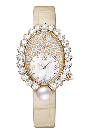 BREGUET(ブレゲ) 2025新作 2つのジュエリーウォッチ。ブレゲ「レーヌ・ドゥ・ナープル クレイジー・フラワー」「レーヌ・ドゥ・ナープル ペルル・アンぺリアル」