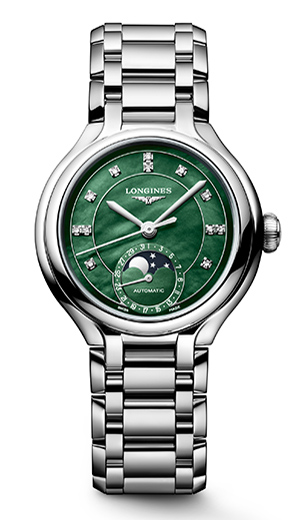 LONGINES(ロンジン) 2025新作 月のパワーを宿すお守りジュエリーウォッチ。「ロンジン プリマルナ」からホリデーを輝かせる新作セレクション登場