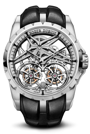 ROGER DUBUIS(ロジェ・デュブイ) 2021新作 ハイパーオロロジーの未来がそこに。ロジェ・デュブイ「エクスカリバー スケルトン ダブルフライングトゥールビヨン」