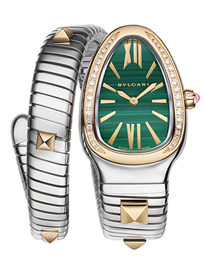BVLGARI(ブルガリ) 2026新作 ゴールド＆スティール：カリスマ性と独創性の邂逅。ブルガリ「セルペンティ トゥボガス スタッズ カプセル」