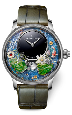 JAQUET DROZ(ジャケ・ドロー) 2019新作 自然主義の真髄を表現するジャケ・ドローの新作オートマタウォッチ「マジック・ロータス・オートマトン」