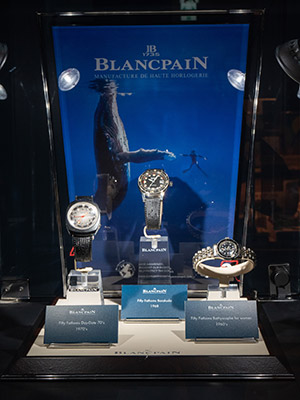 BLANCPAIN(ブランパン) 東京にてブランパン オーシャン コミットメント展を開催