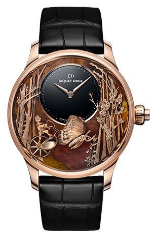 JAQUET DROZ(ジャケ・ドロー) ジャケ・ドローがラブィング・バタフライに永遠の居場所を授ける